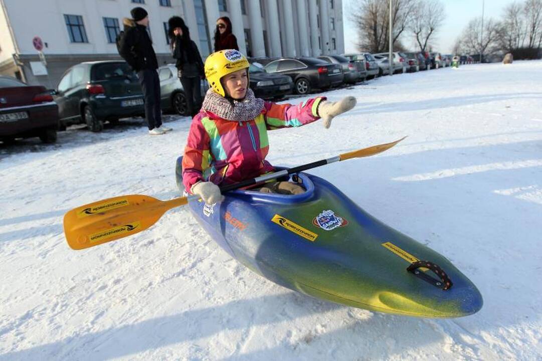 Aistė Paškevičiūtė: nuo Tauro kalno – baidare ir irklu