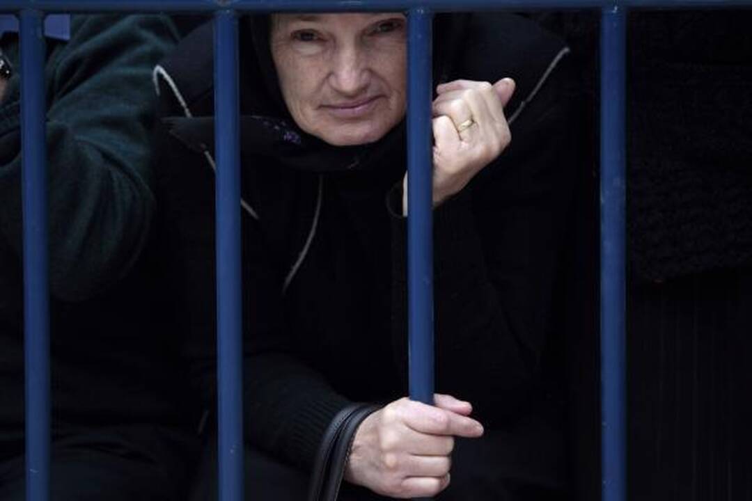 Krikščionių piligrimai Didįjį penktadienį užplūdo Jeruzalę