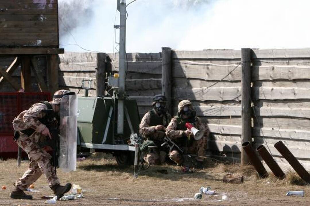 Kairių poligone – Afganistano karių pratybos