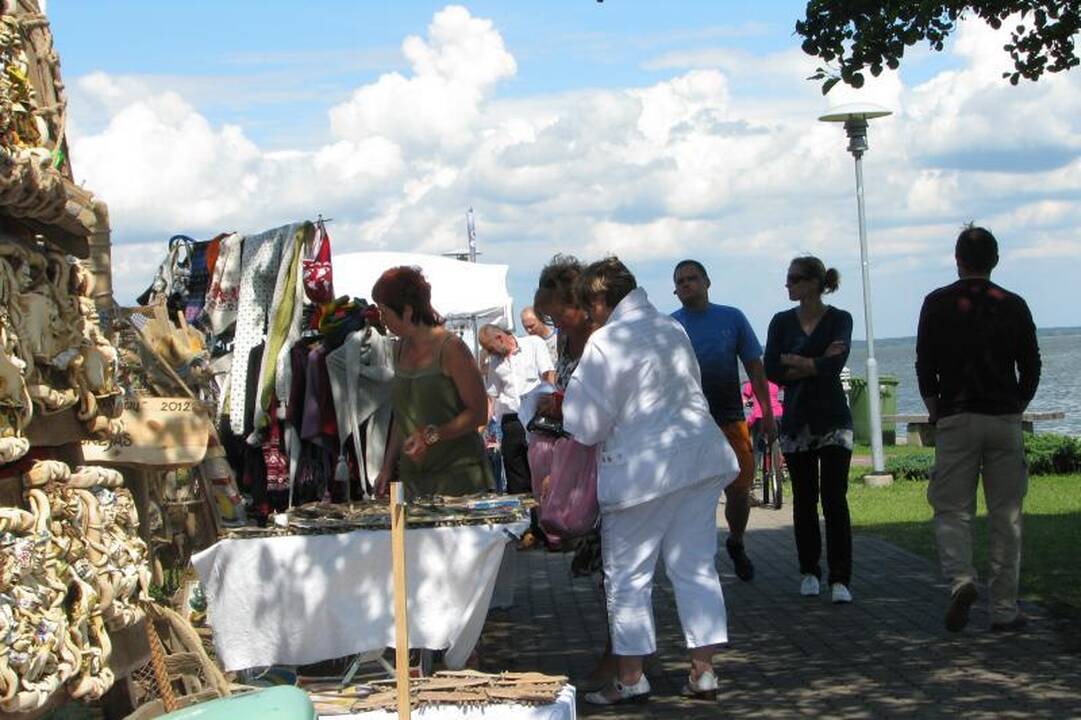 Į Juodkrantę svečius viliojo Žvejo šventė 