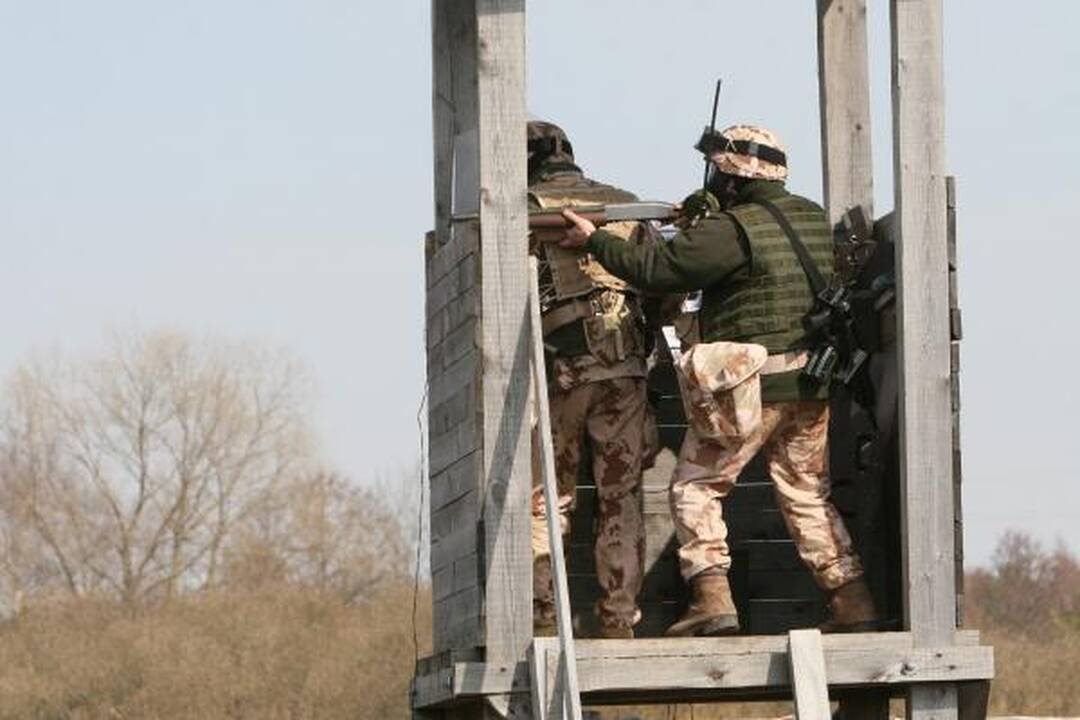 Kairių poligone – Afganistano karių pratybos