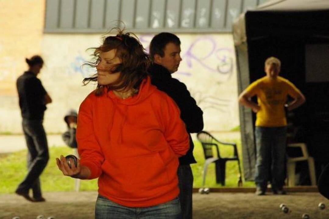Petankės čempionatas - po M.K.Čiurlionio tiltu