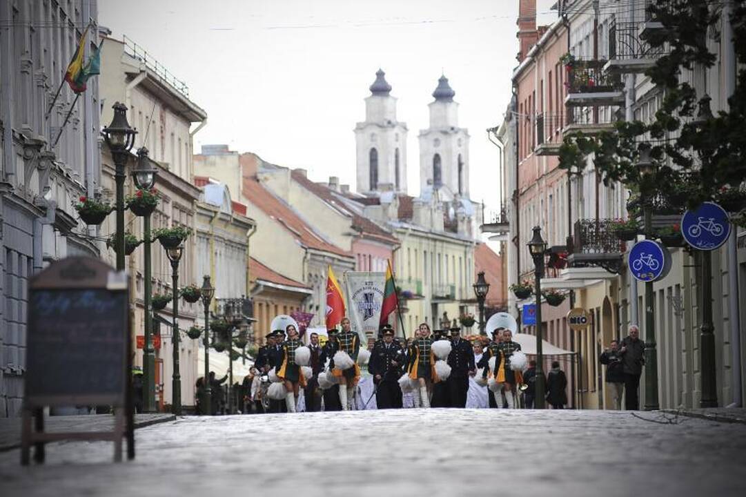 Kaune nuaidėjo pirmieji Dainų šventės akordai