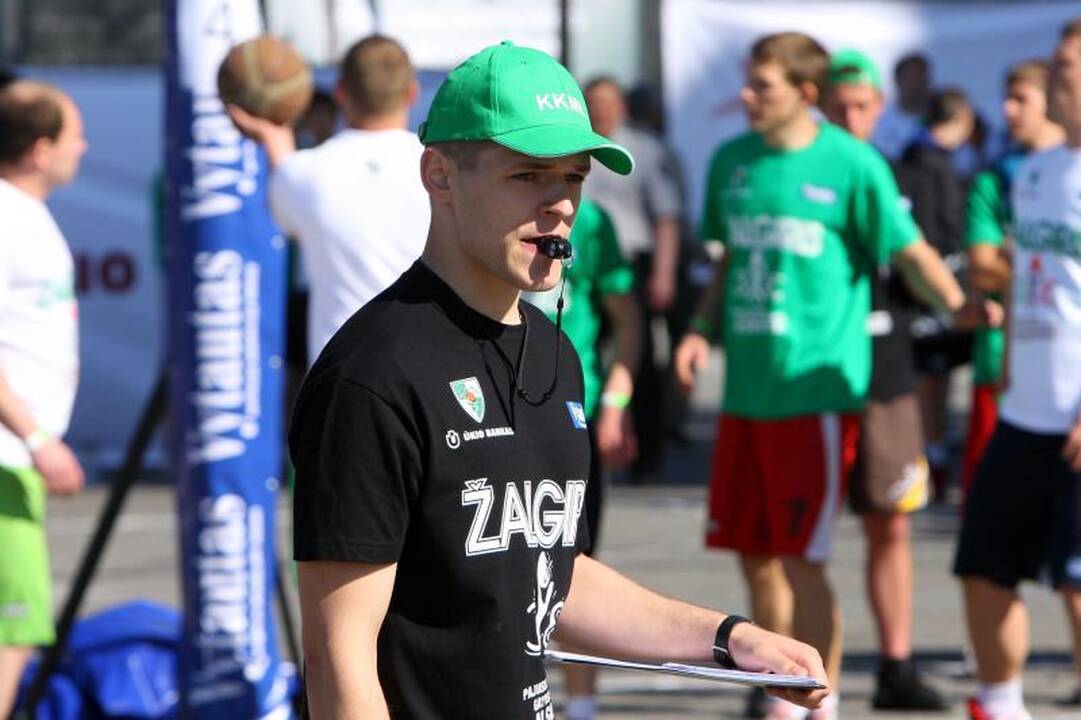 Kaune startavo „Žalgirio“ gatvės krepšinio turnyras