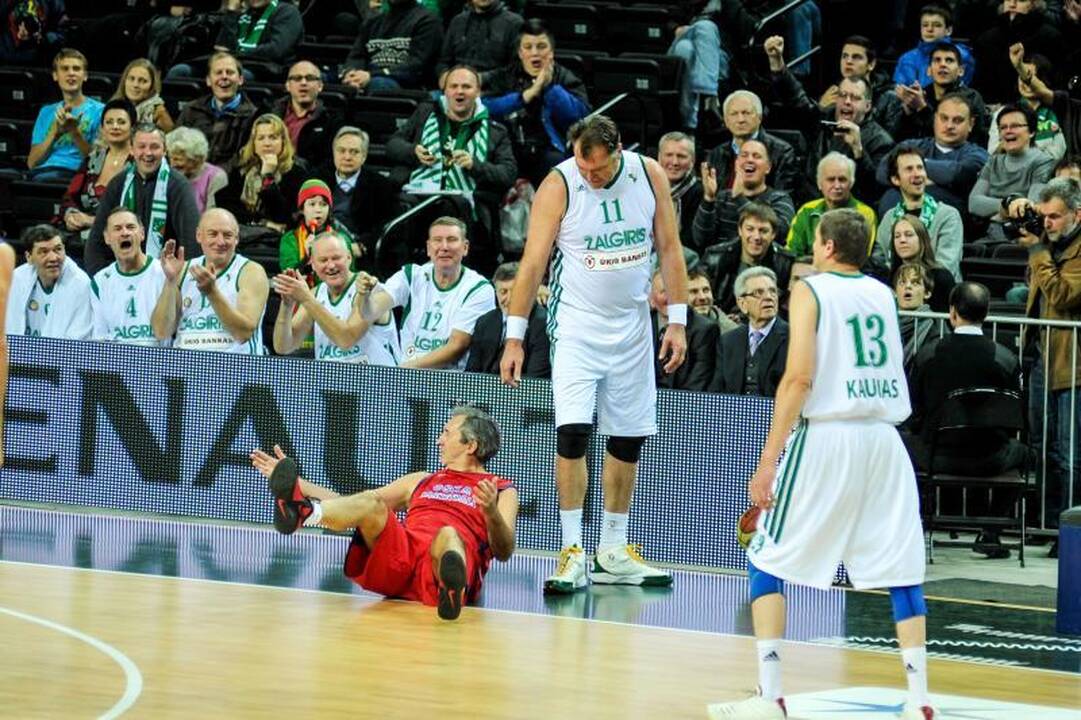 Legendų mače A. Sabonio šou nukalė pergalę „Žalgiriui“ (komentarai)