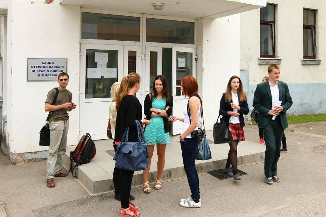 Vokiečių k. egzaminą Kaune laikė vos 12 abiturientų