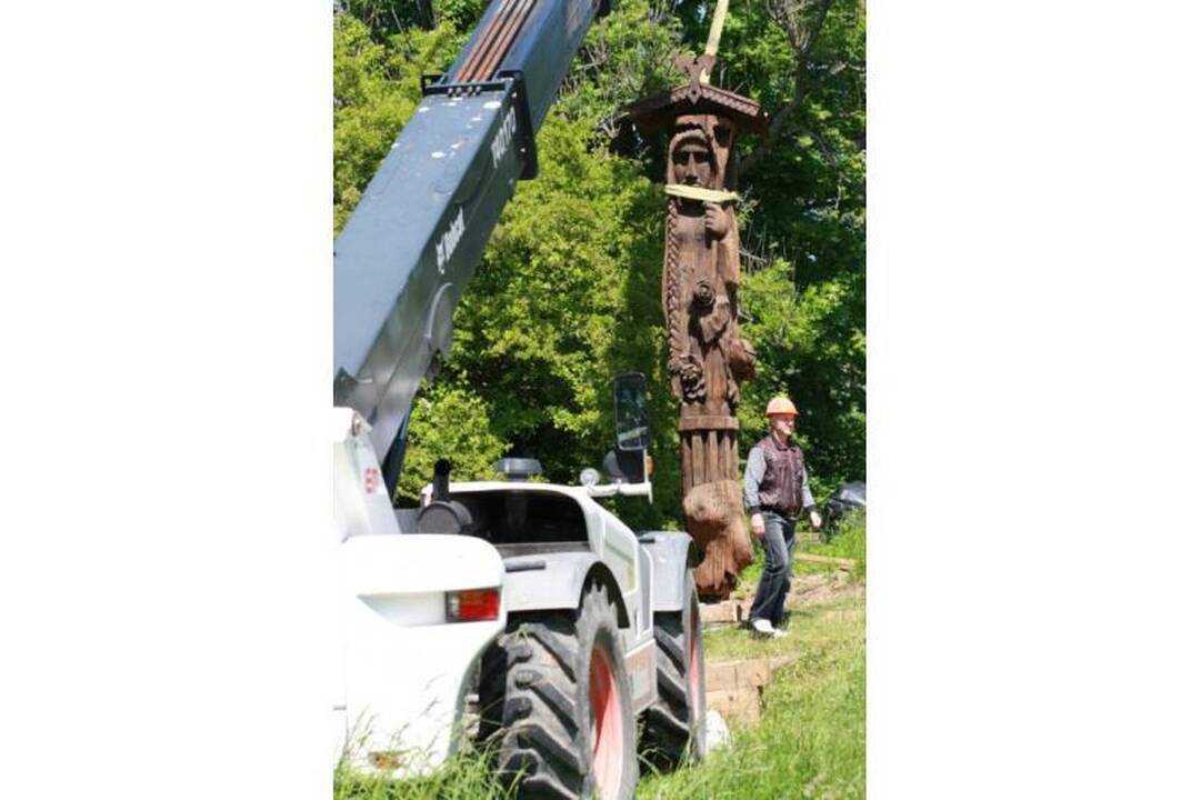 Restauruojamas Ablingos tragediją įamžinęs skulptūrų memorialas
