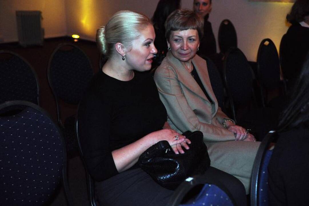 D. Baumila su R. Židonyte kartu jau lankosi įžymybių vakarėliuose