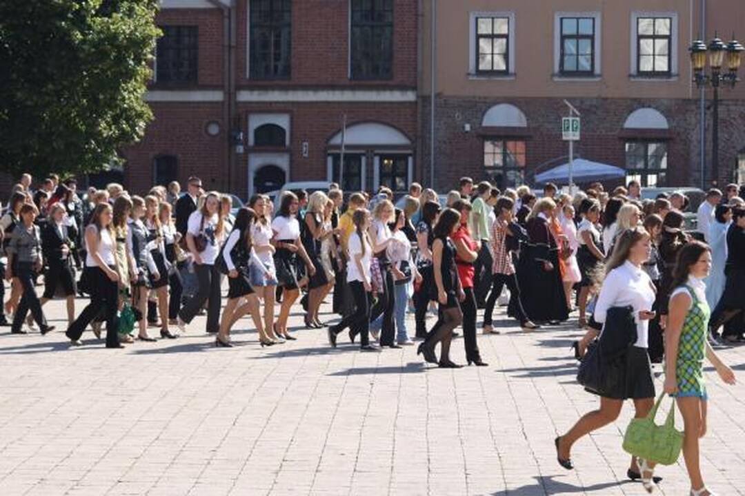 Rugsėjo 1-oji: Laisvės alėja atgijo