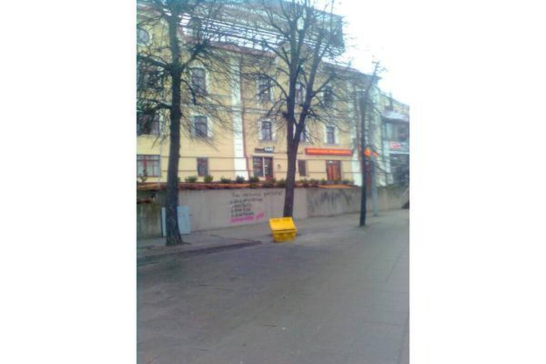 Sienų tepliotojų atkirtis – A.Ramanauskui ir „dėdei policininkui“  