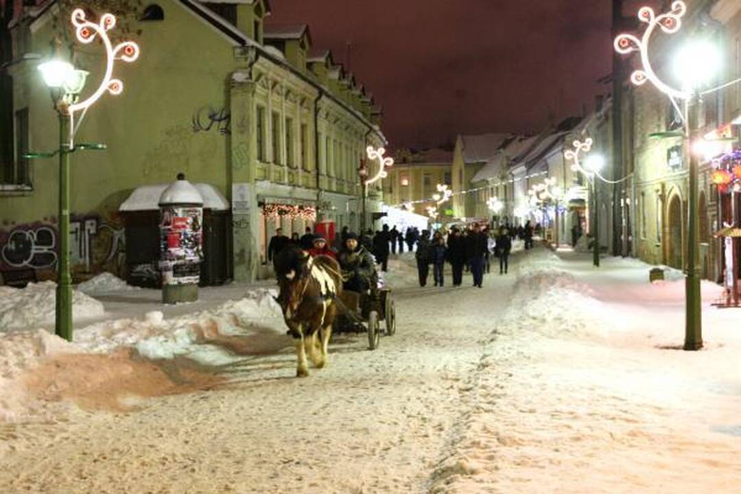 Antrąją šv.Kalėdų dieną kauniečiai linksminosi miesto centre