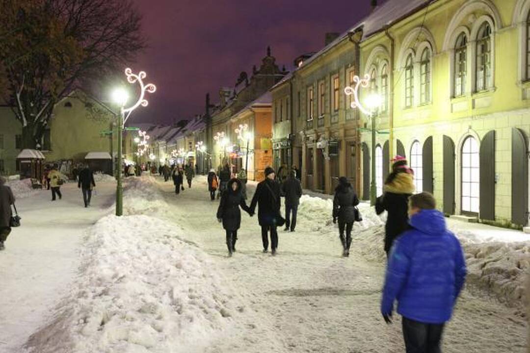 Antrąją šv.Kalėdų dieną kauniečiai linksminosi miesto centre