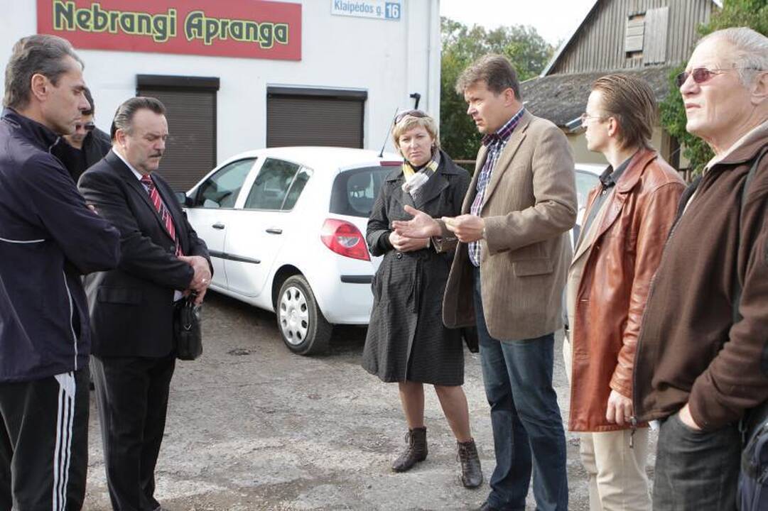 Tauralaukio gyventojai tebekovoja už geresnį susisiekimą