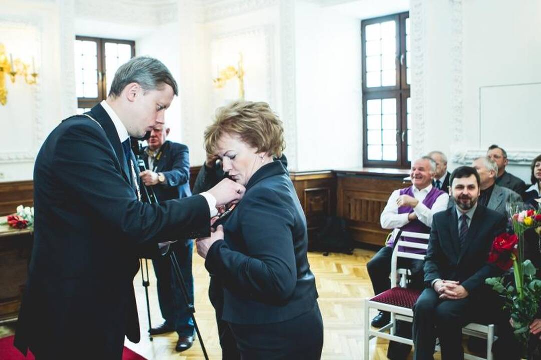 Kaunui nusipelniusiems žmonėms – Santakos garbės ženklai
