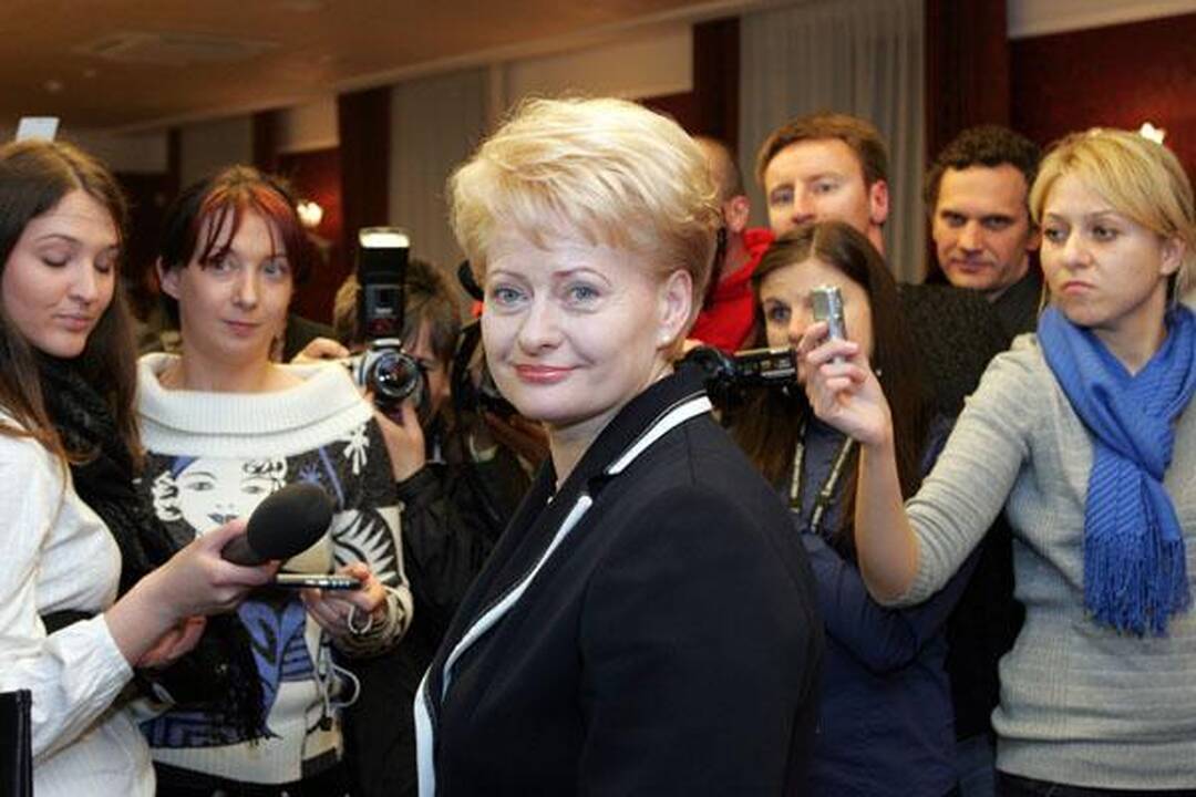 Dalia Grybauskaitė išrinkta Lietuvos prezidente