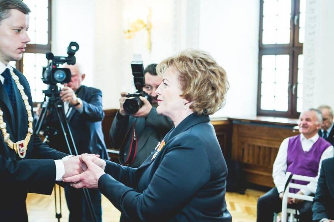 Kaunui nusipelniusiems žmonėms – Santakos garbės ženklai