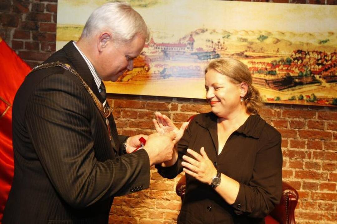 Kultūros magistro žiedas įteiktas žurnalistei R.Bočiulytei