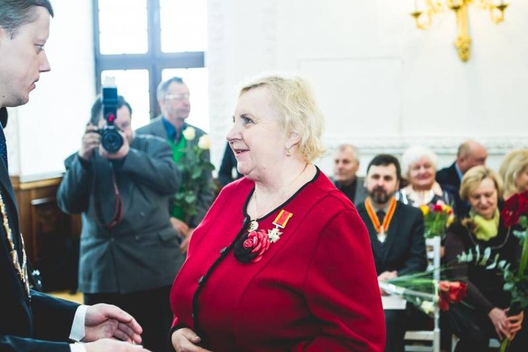 Kaunui nusipelniusiems žmonėms – Santakos garbės ženklai