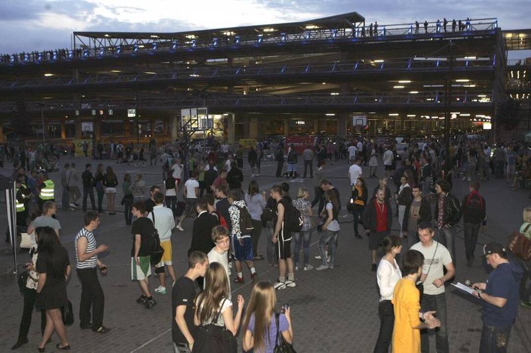 Naktinį krepšinį Kaune žaidė apie 200 dalyvių
