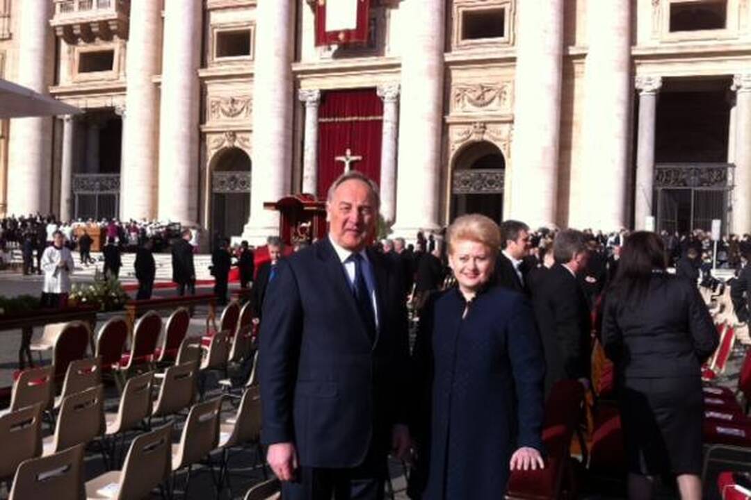 Prezidentė: iš popiežiaus tikimasi didesnio dėmesio paprastam žmogui