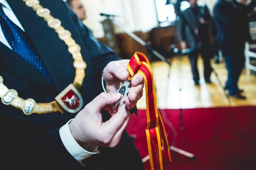 Kaunui nusipelniusiems žmonėms – Santakos garbės ženklai