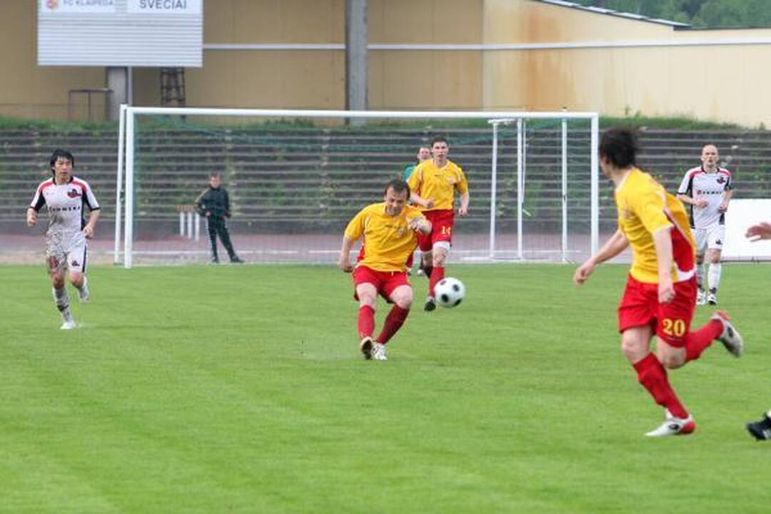 FC „Klaipėdą“ sutriuškino Marijampolės futbolininkai
