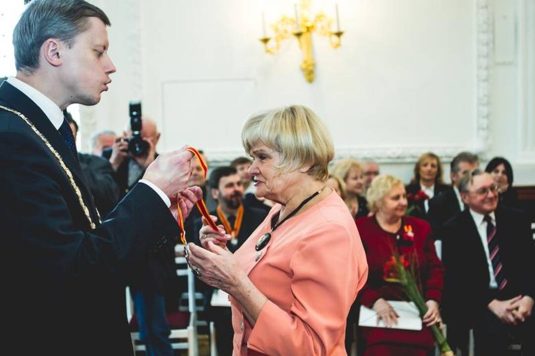 Kaunui nusipelniusiems žmonėms – Santakos garbės ženklai