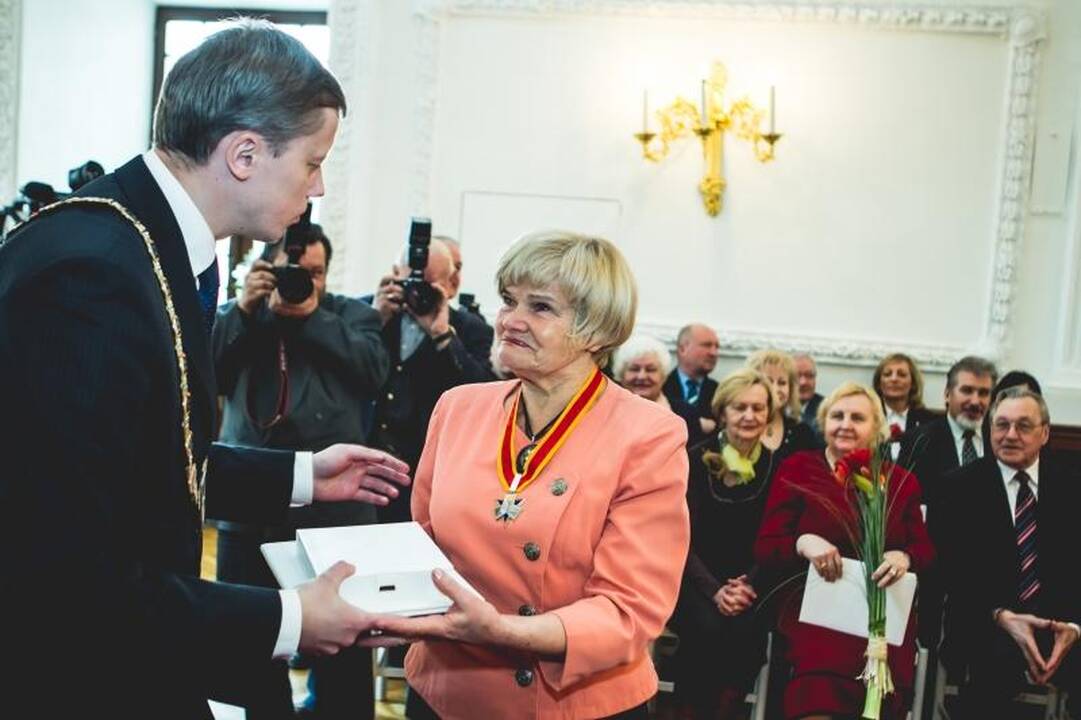 Kaunui nusipelniusiems žmonėms – Santakos garbės ženklai