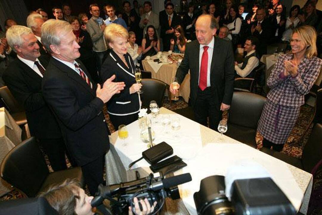 Dalia Grybauskaitė išrinkta Lietuvos prezidente