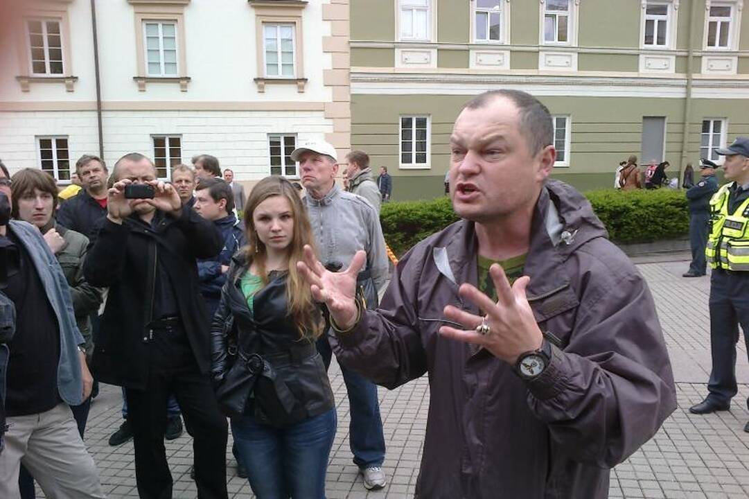 Po įvykių Garliavoje – mitingas prie Prezidentūros
