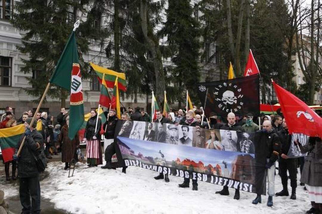 Lietuvos žydai stebisi, kad leista rengti eitynes su šūkiu "Lietuva - lietuviams"