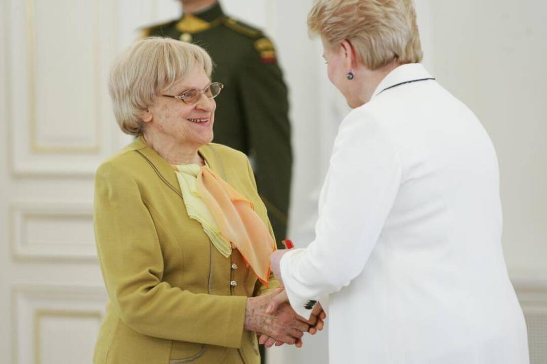 Mirė žinoma kalbininkė V.J.Vaitkevičiūtė