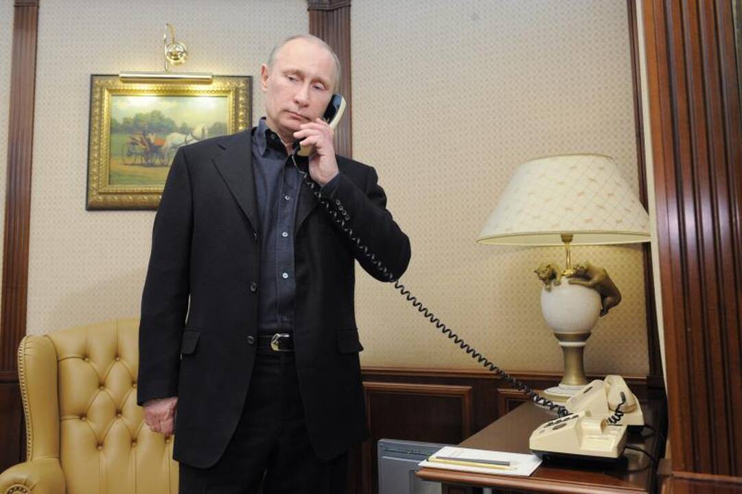 Rusijoje suskaičiavus 100 proc. balsų, V.Putinui teko 63,6 proc.