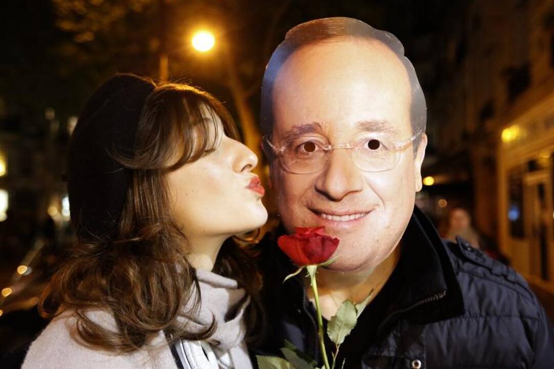 F.Hollande'as prezidento rinkimuose surinko 51,62 proc. balsų