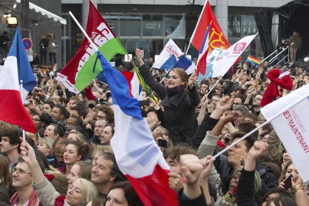 F.Hollande'as prezidento rinkimuose surinko 51,62 proc. balsų