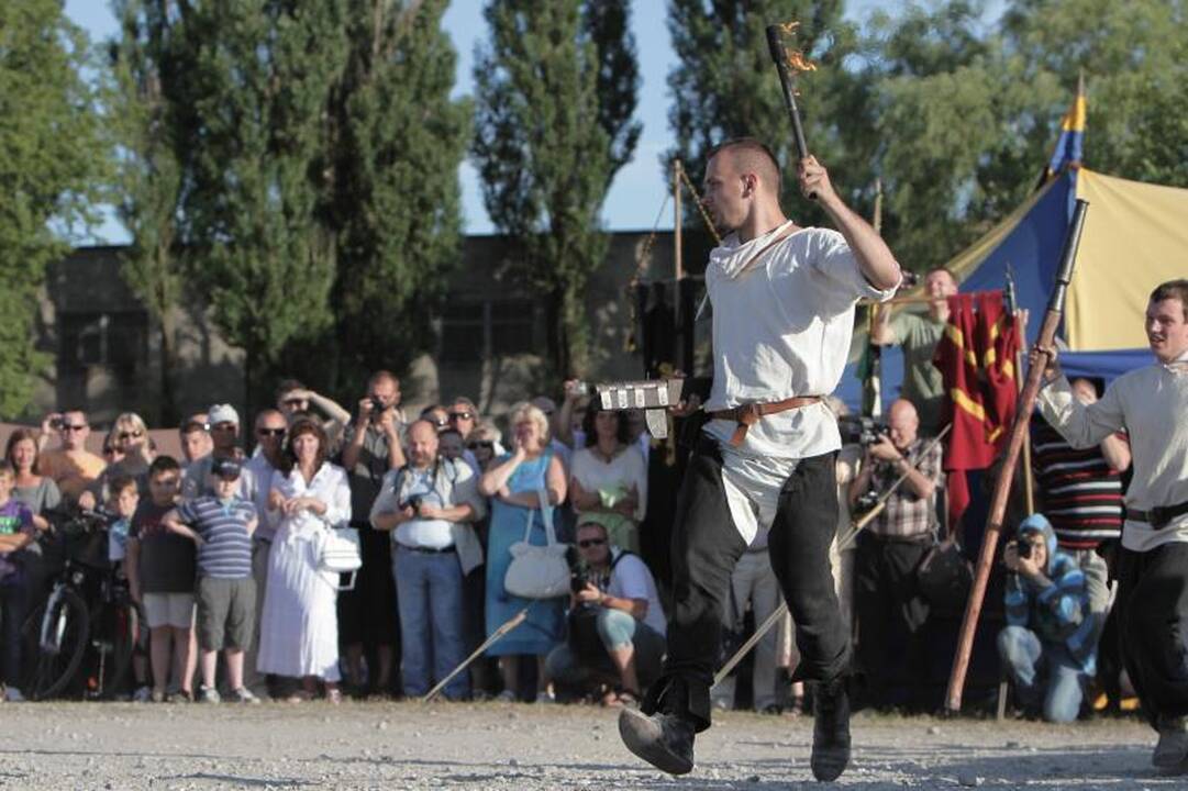 Prie Klaipėdos piliavietės atgimė viduramžių miestas