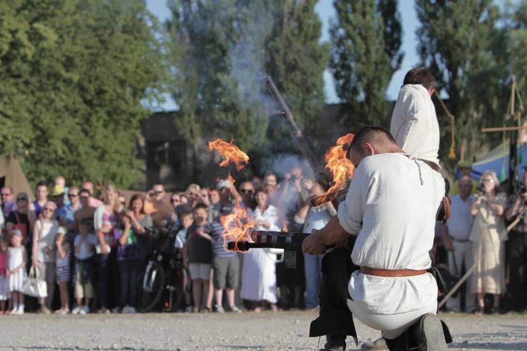 Prie Klaipėdos piliavietės atgimė viduramžių miestas