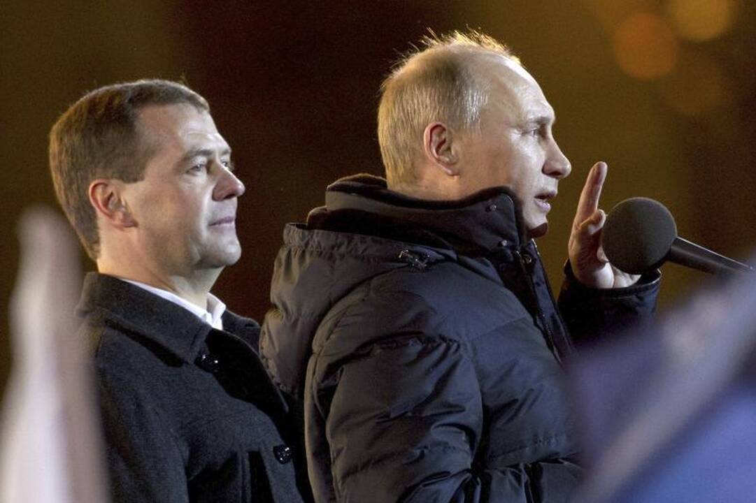 Rinkėjų lyga nepripažįsta Rusijos prezidento rinkimų