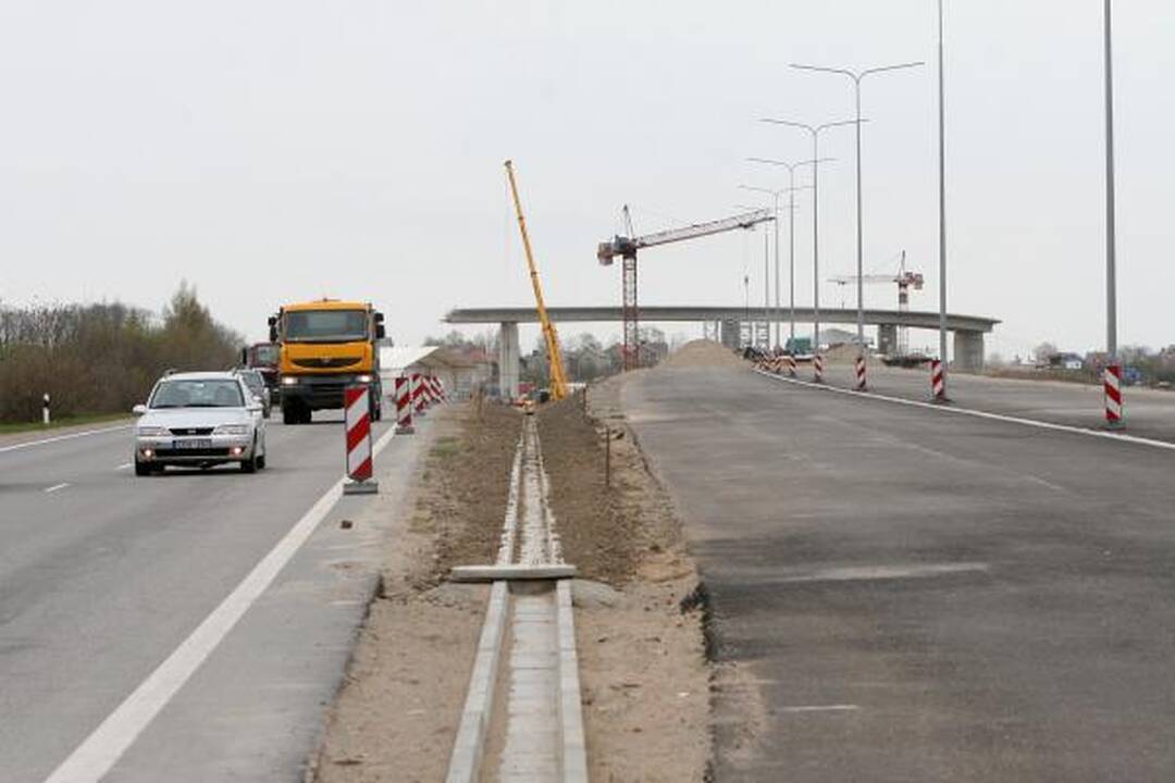 Jakų žiedo rekonstrukcija įpusėjo