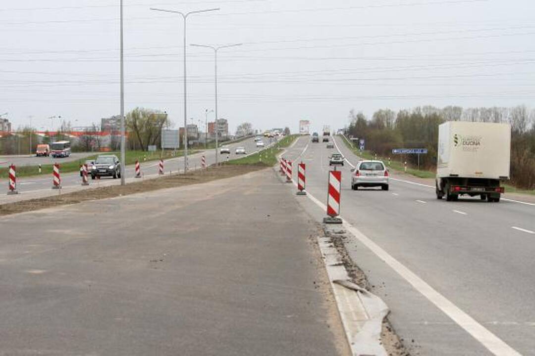 Jakų žiedo rekonstrukcija įpusėjo