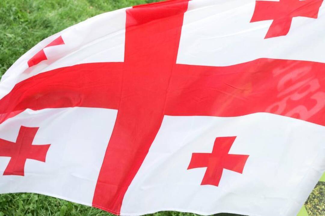 Konservatoriai prie Rusijos ambasados reiškė paramą Gruzijai
