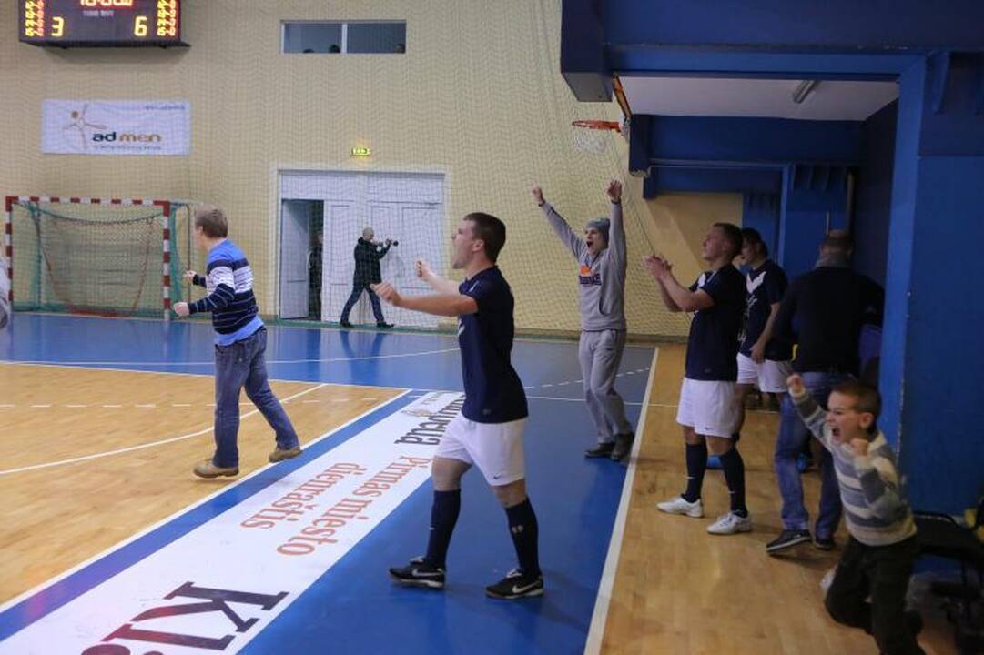 Klaipėdos salės futbolo čempionė – KU komanda