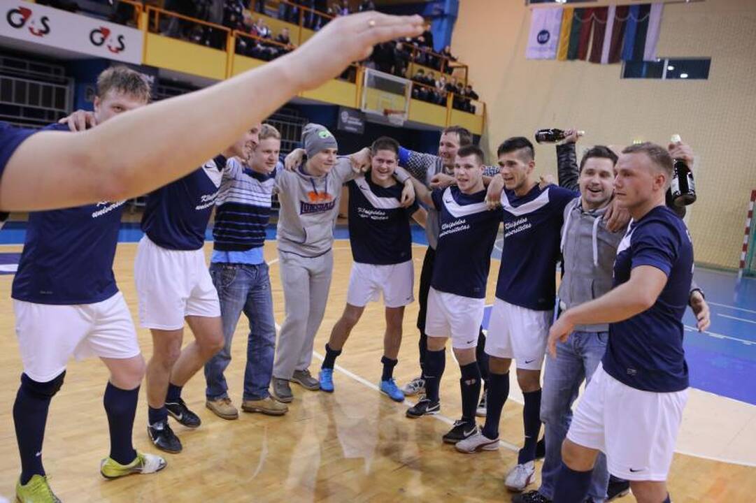 Klaipėdos salės futbolo čempionė – KU komanda