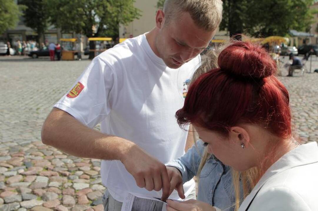 Klaipėda išlydėjo žygeivį, pasiryžusį baidare įveikti 700 km jūra