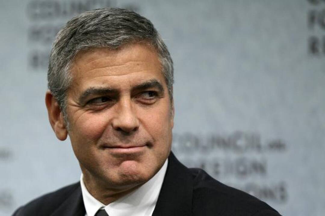 Holivudo žvaigždei G.Clooney sukako 50 metų