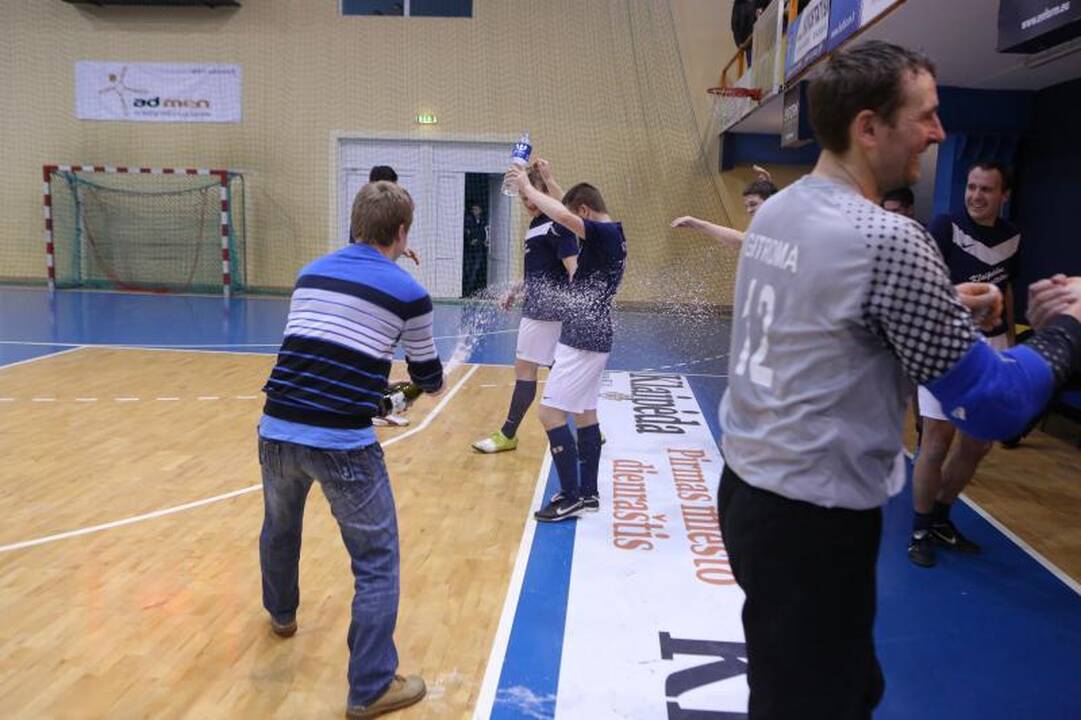 Klaipėdos salės futbolo čempionė – KU komanda
