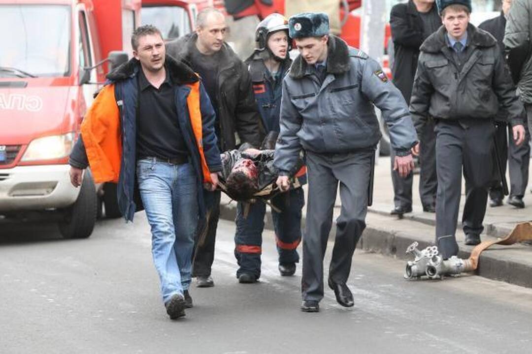 Sprogimai Maskvoje: žmonės klykė lyg pragare (papildyta)