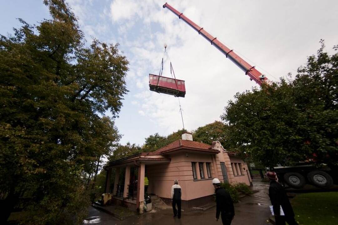 Atgimęs Aleksoto funikulierius keleivių lauks nuo spalio