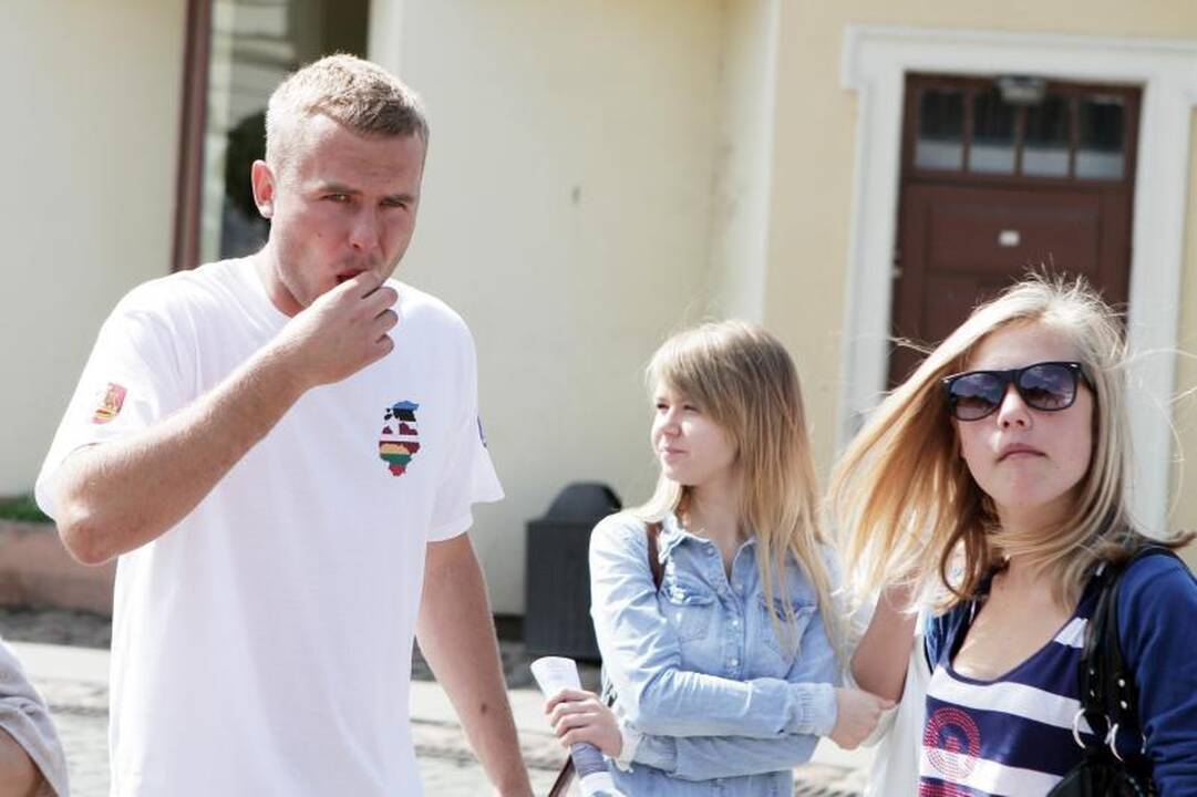 Klaipėda išlydėjo žygeivį, pasiryžusį baidare įveikti 700 km jūra