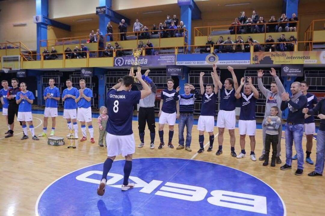 Klaipėdos salės futbolo čempionė – KU komanda